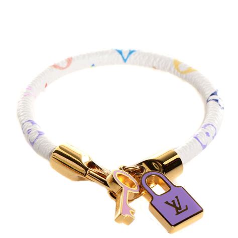 louis vuitton multicolore luck it bracelet|LOUIS VUITTON Monogram Multicolor Luck It Bracelet 17.